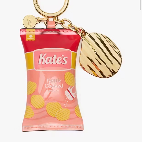 COPY - Kate Spade ♠️ Snack Time Patent Bag Charm - Picture 1 of 2